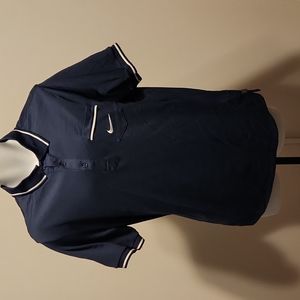 Nike blue L golf polo shirt